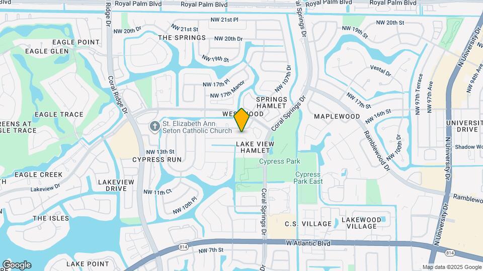 10859 NW 14th St Map and Location Details