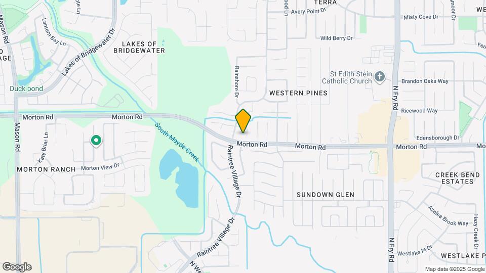 3111 Rainmont Ln Map and Location Details