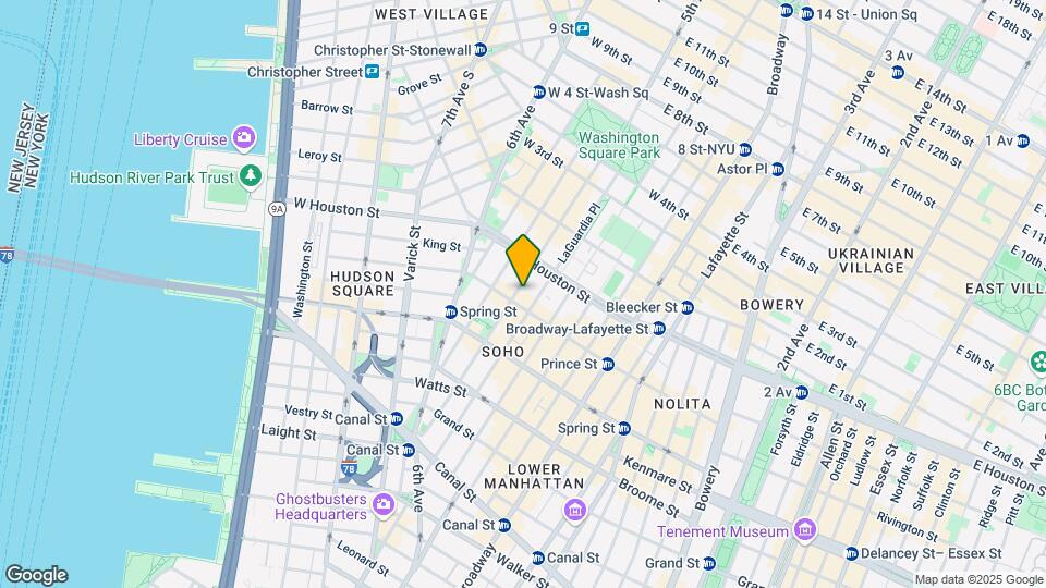 128-130 Thompson St Map and Location Details