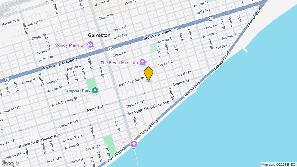 1523 21st St Map and Location Details