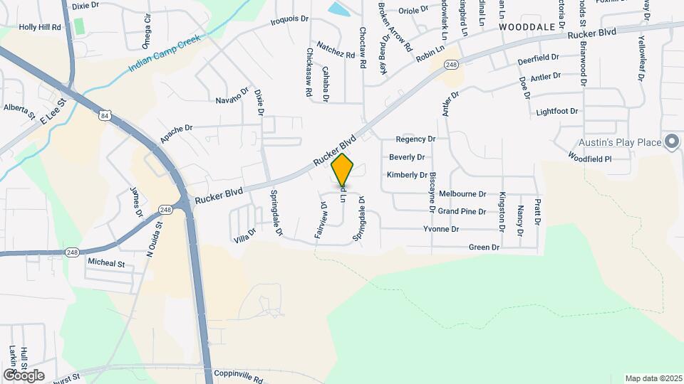 702 Springdale Dr Map and Location Details