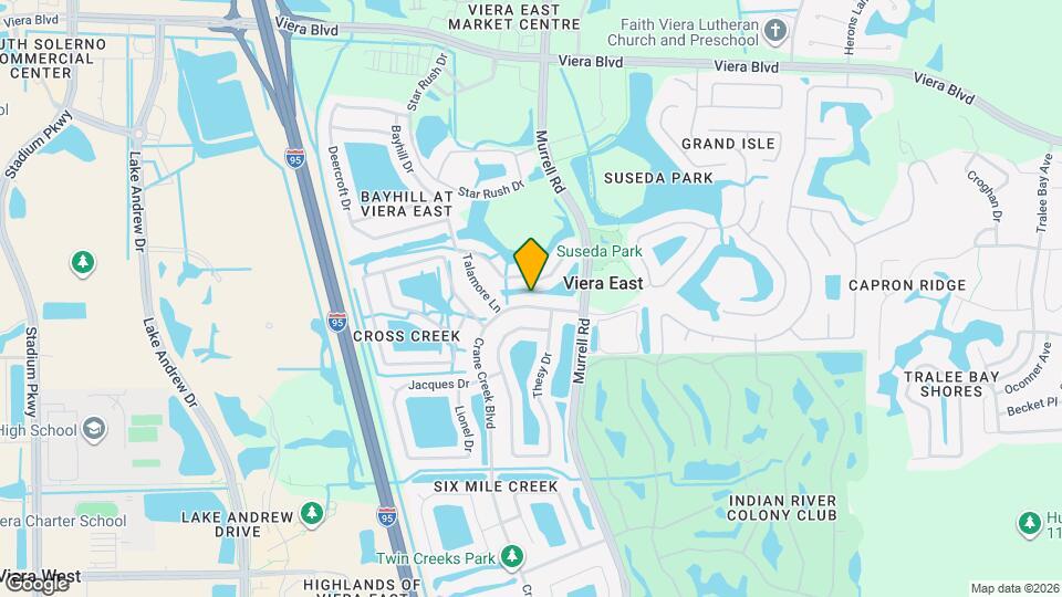 1954 Crane Creek Blvd Map and Location Details