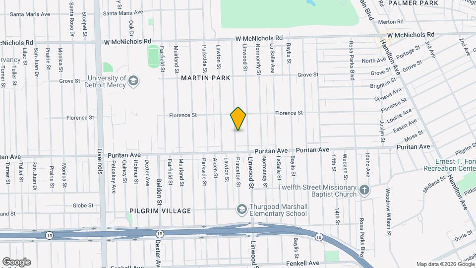 16174 Princeton St Mapa y Detalles de la Ubicación