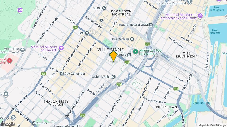 4776 Réso Montréal Souterrain Map and Location Details