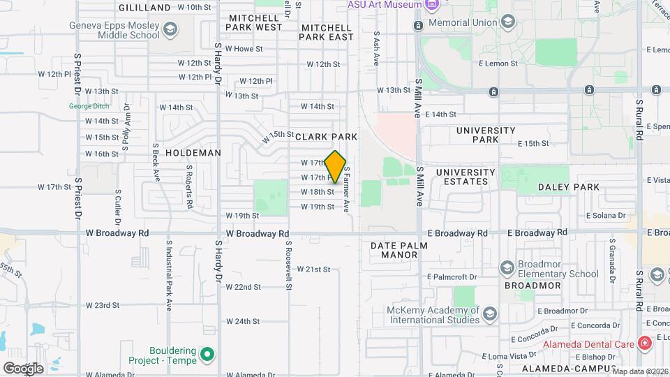 508 W 18th St Map and Location Details