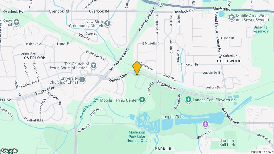 913 W David Langan Map and Location Details