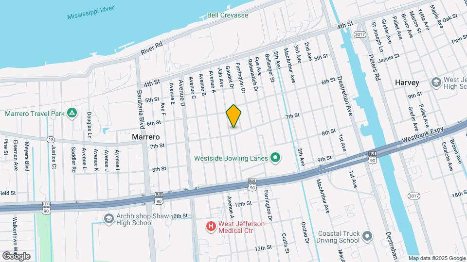 4117 7th St Map and Location Details