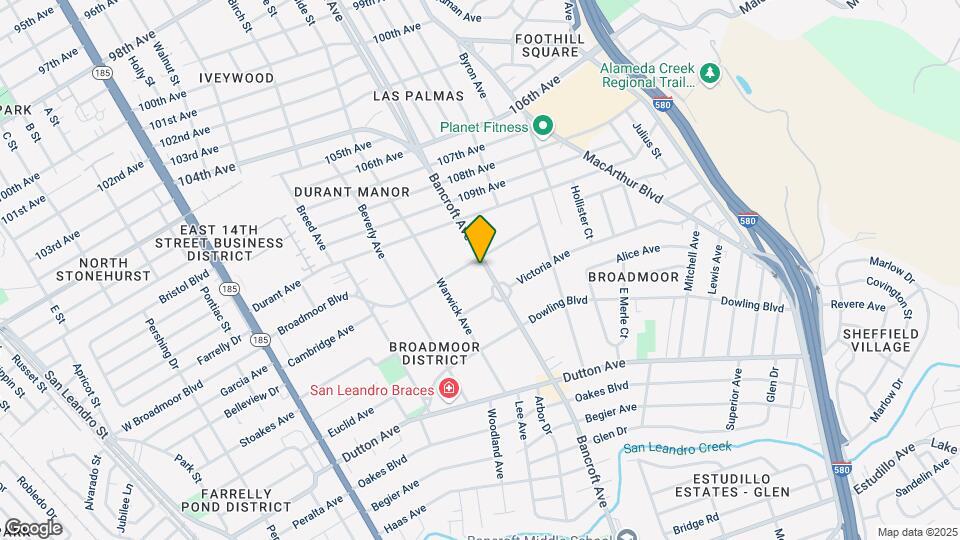 355 Bancroft Ave Mapa y Detalles de la Ubicación