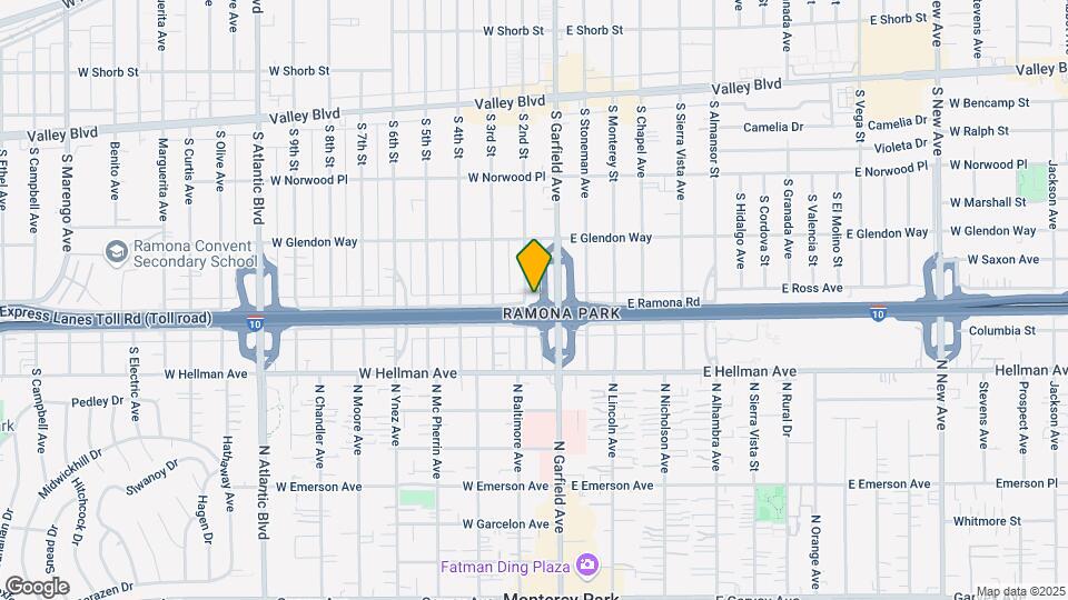 1900 S 2nd St Map and Location Details