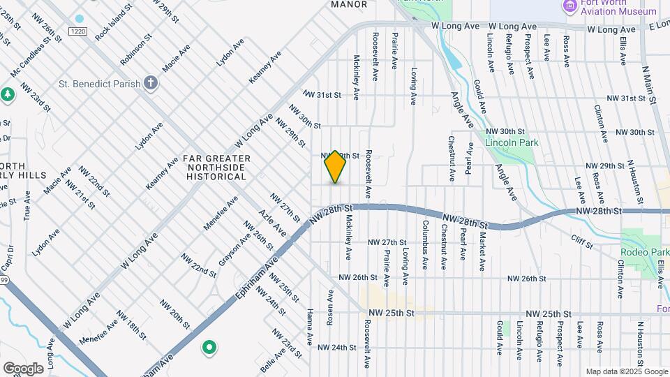 2812 Rosen Ave Map and Location Details