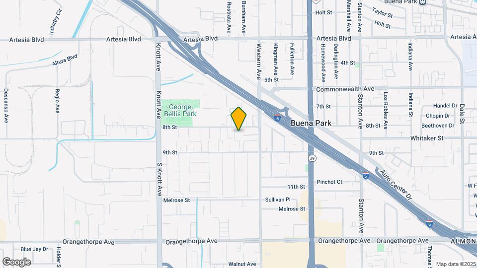 6442 Rostrata Ave Map and Location Details