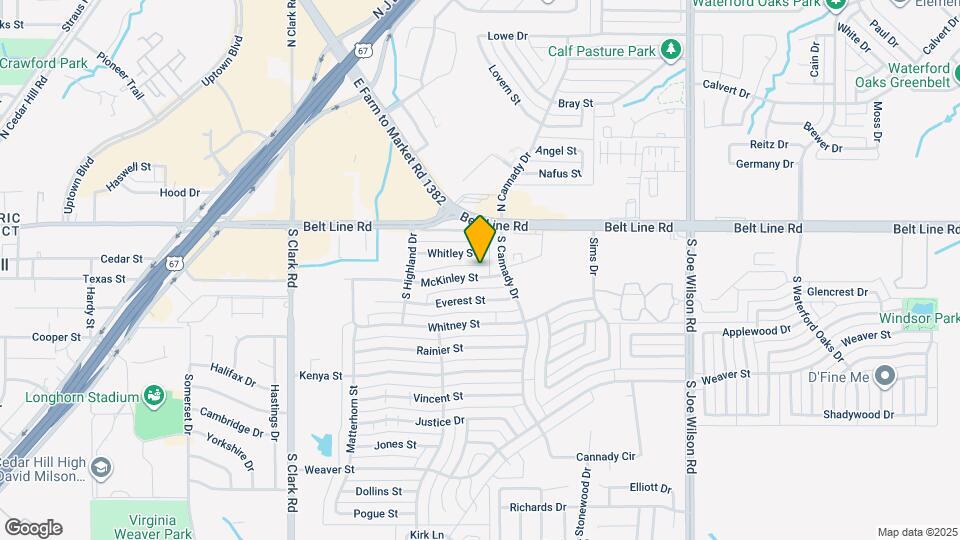 470 McKinley St Map and Location Details