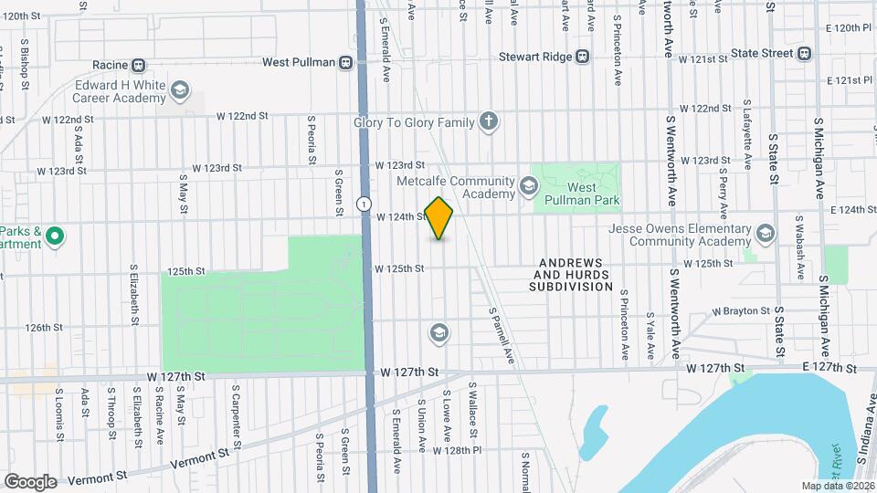 12432 S Lowe Ave Map and Location Details
