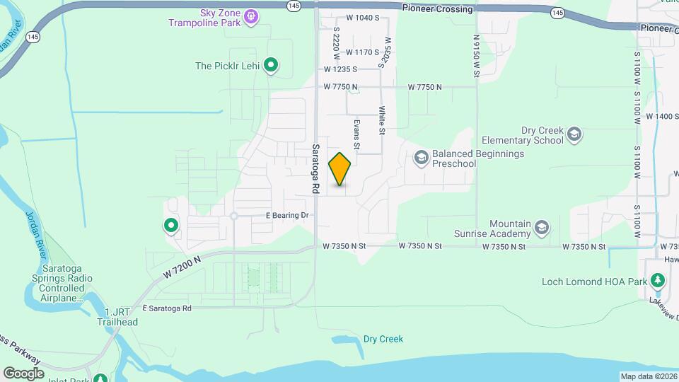 291 N Gibbons Ln Map and Location Details