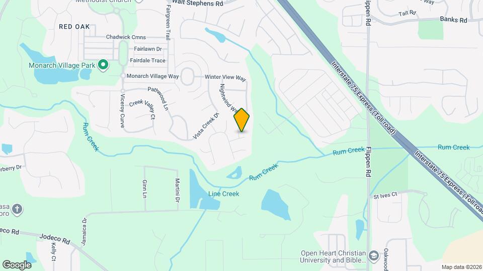 2000 Farm Hill Ct Mapa y Detalles de la Ubicación