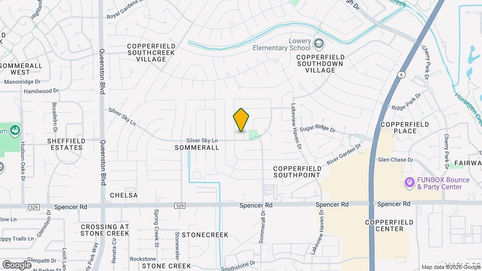 7307 Crystalglen Dr Map and Location Details