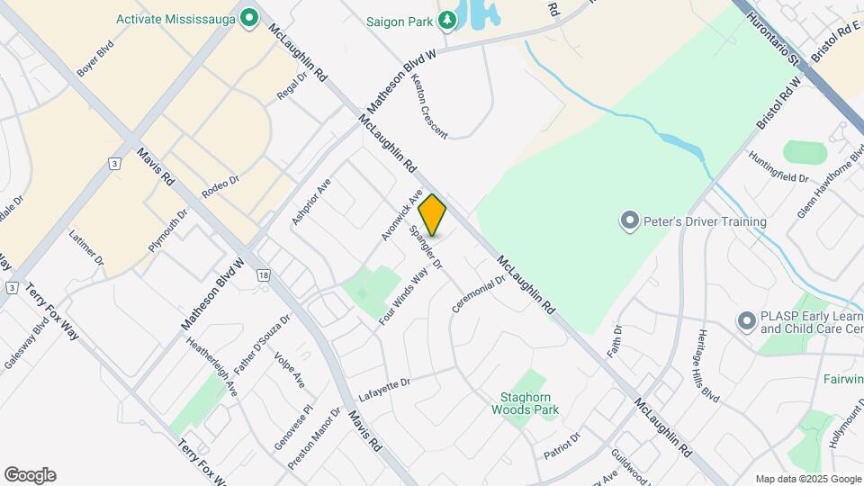 5571 Spangler Dr Map and Location Details