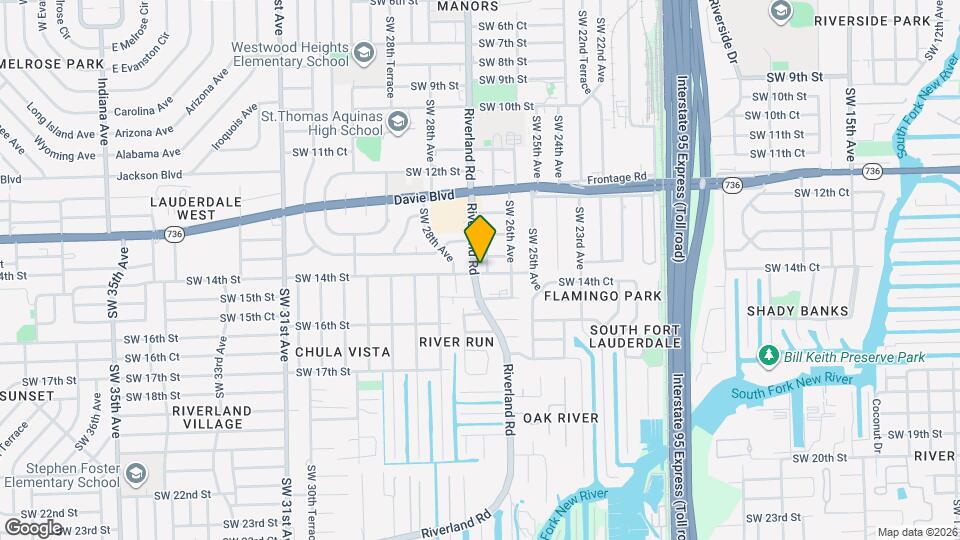 1390 Riverland Rd, Unit 1 Map and Location Details