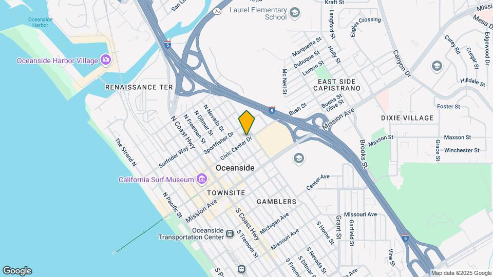 402 N Clementine St Mapa y Detalles de la Ubicación