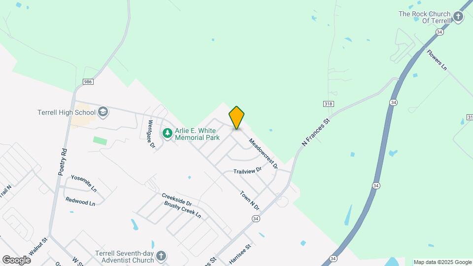 1830 Ridgecrest Dr Map and Location Details