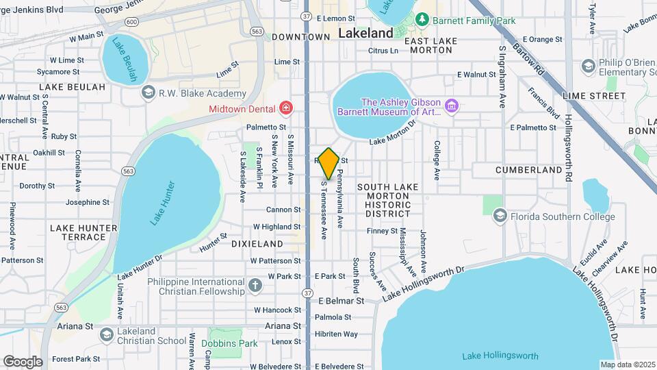 836 S Tennessee Ave, Unit 1 Map and Location Details