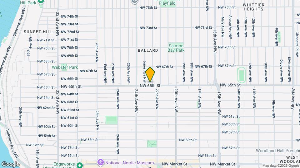 6501 23rd Ave NW Map and Location Details