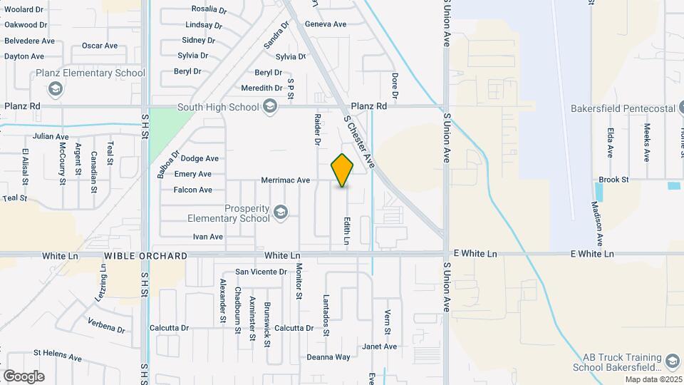 3813 Edith Ln Map and Location Details