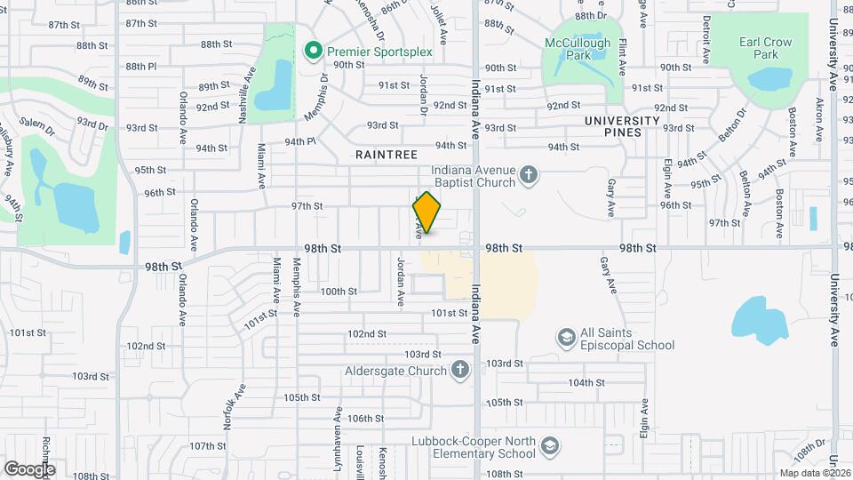 9715 Joliet Ave Map and Location Details