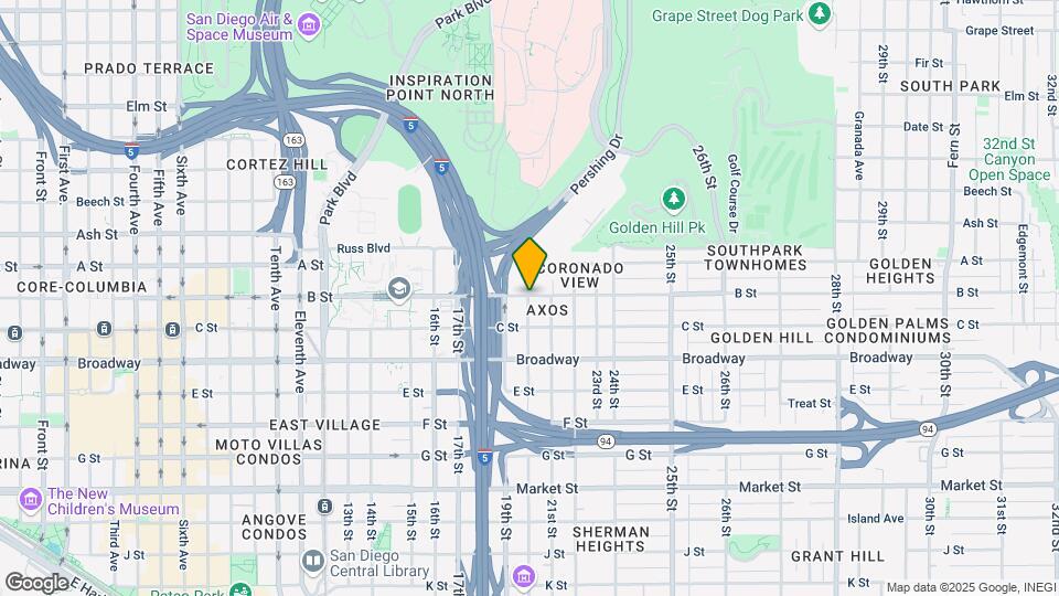1169 20th St Map and Location Details