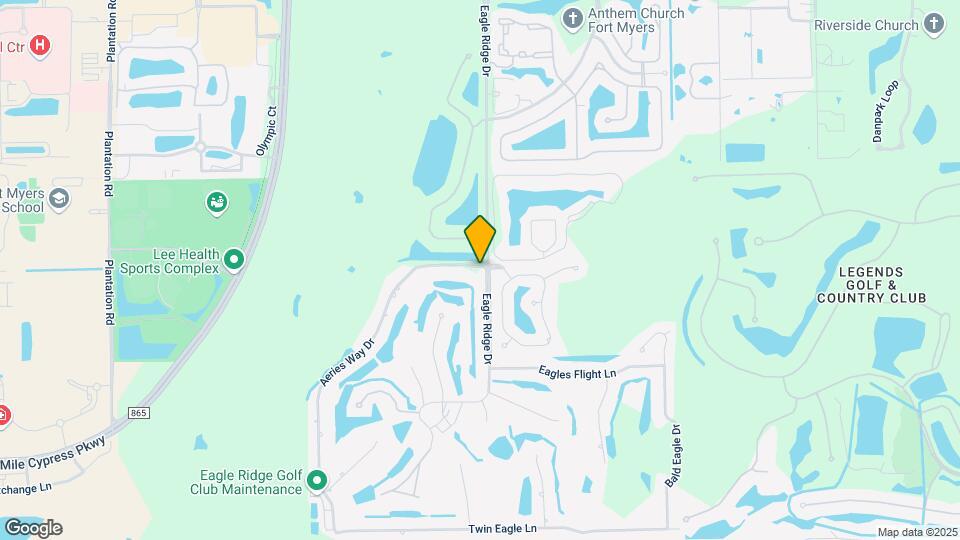 14505 Aeries Way Dr Map and Location Details