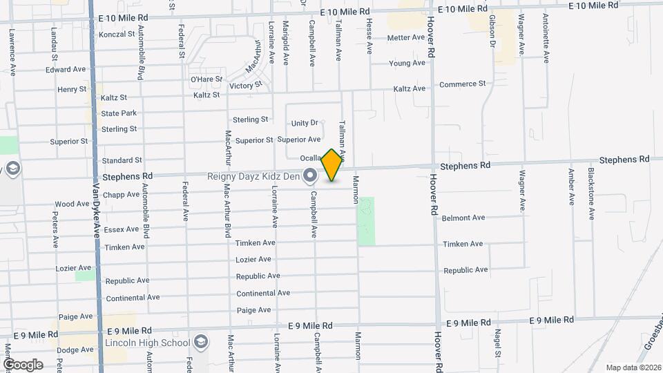 11259 Chapp Ave Map and Location Details