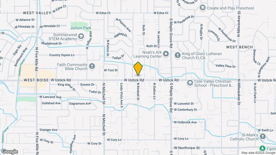 9390 W Ustick Rd Mapa y Detalles de la Ubicación