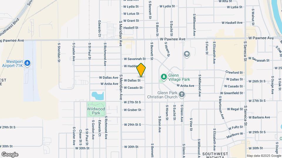 2210 W Dallas St Map and Location Details