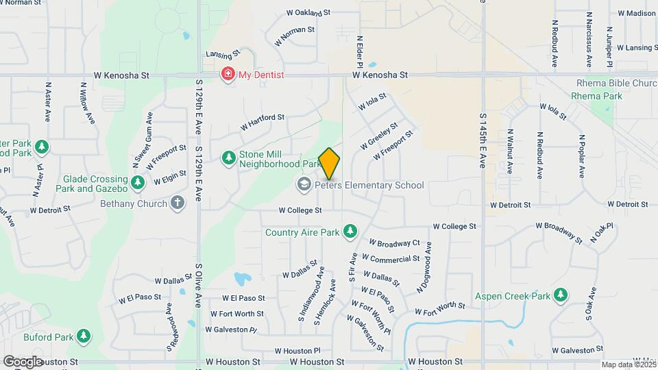 308 N Hemlock Ave Map and Location Details