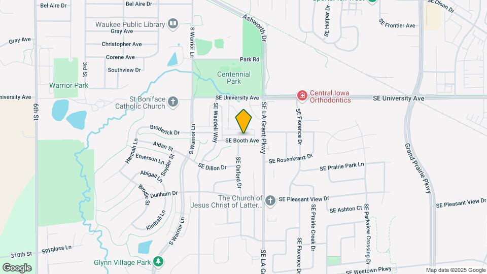 223 SE Booth Ave Map and Location Details