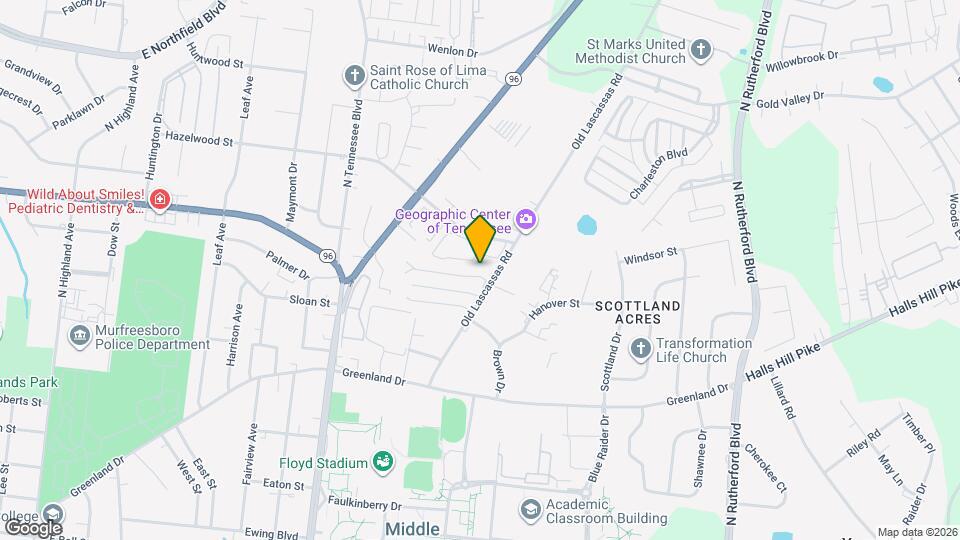 1649 Center Pointe Dr Map and Location Details