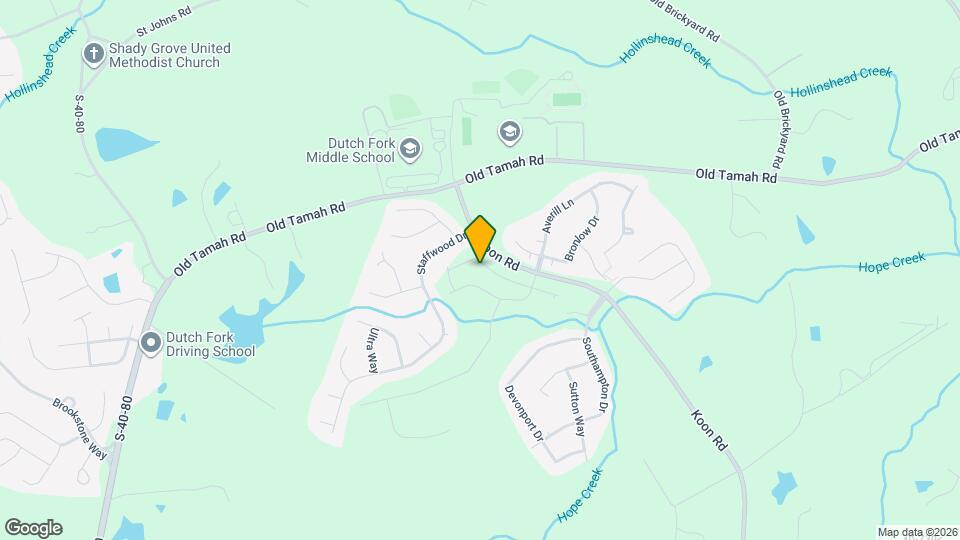 510 Glenmanor Dr Map and Location Details