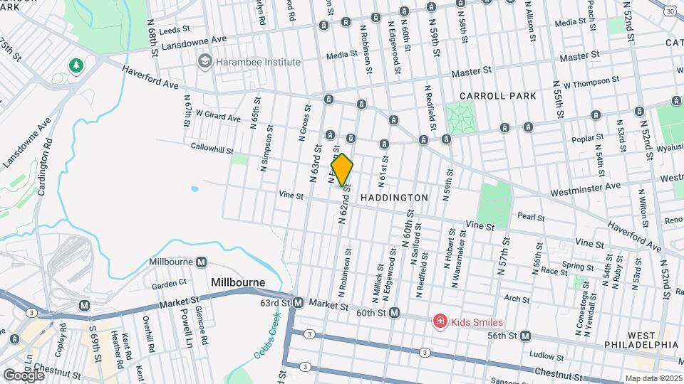 320 N 62nd St Map and Location Details