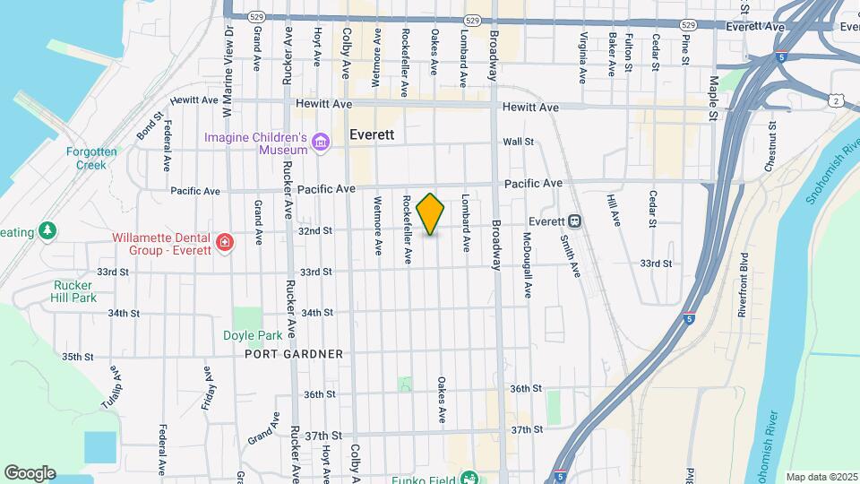3212 Oakes Ave Map and Location Details