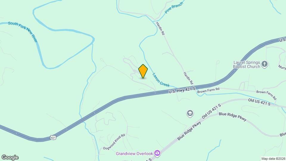 224 Laurel Gap Ridge Map and Location Details