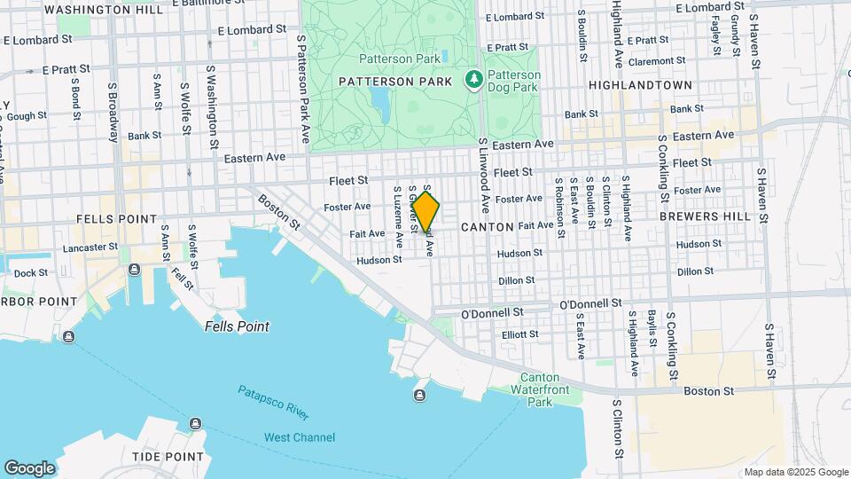 802 S Lakewood Ave Map and Location Details