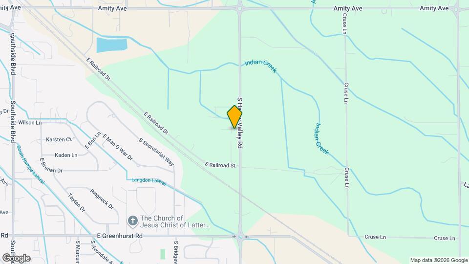 1578 S La Escalera Ave Mapa y Detalles de la Ubicación