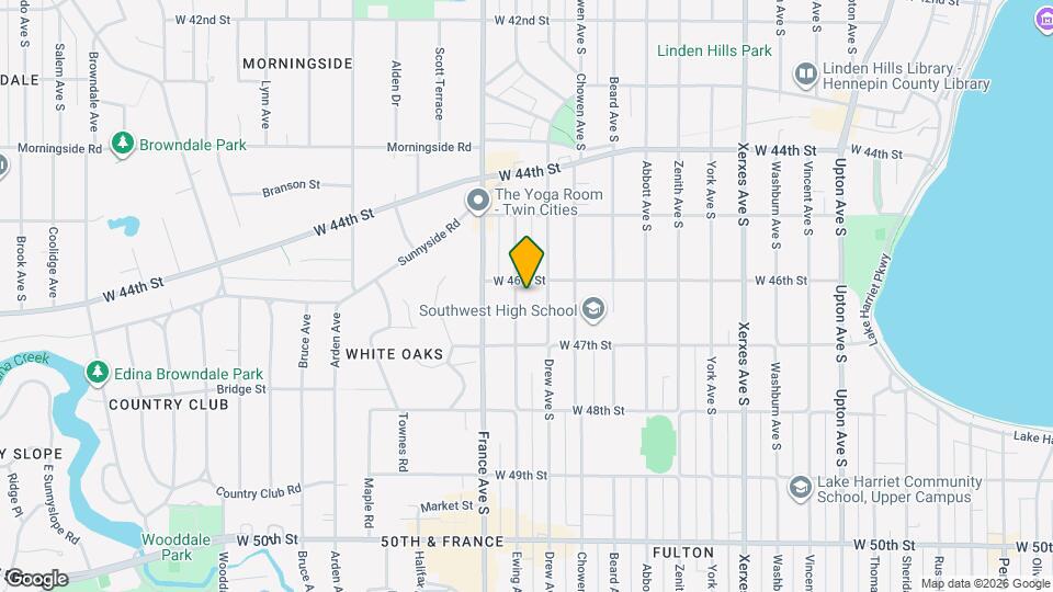 4609 Ewing Ave S Map and Location Details