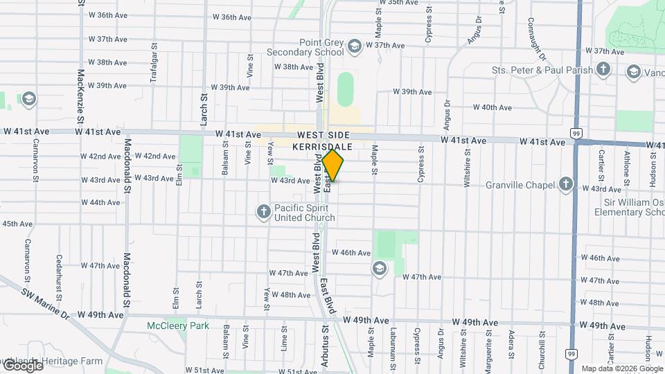 5920 E Blvd Map and Location Details