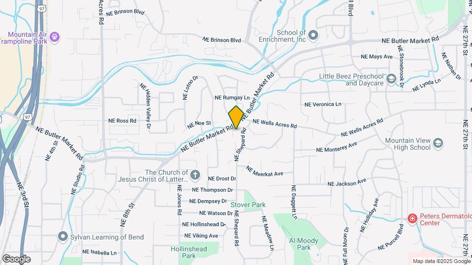 2856 Huettl Ln Map and Location Details