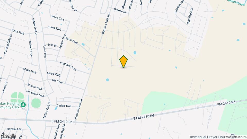 1832 Caponier St Mapa y Detalles de la Ubicación