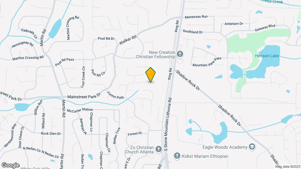 866 Hedge Garden Ct Map and Location Details