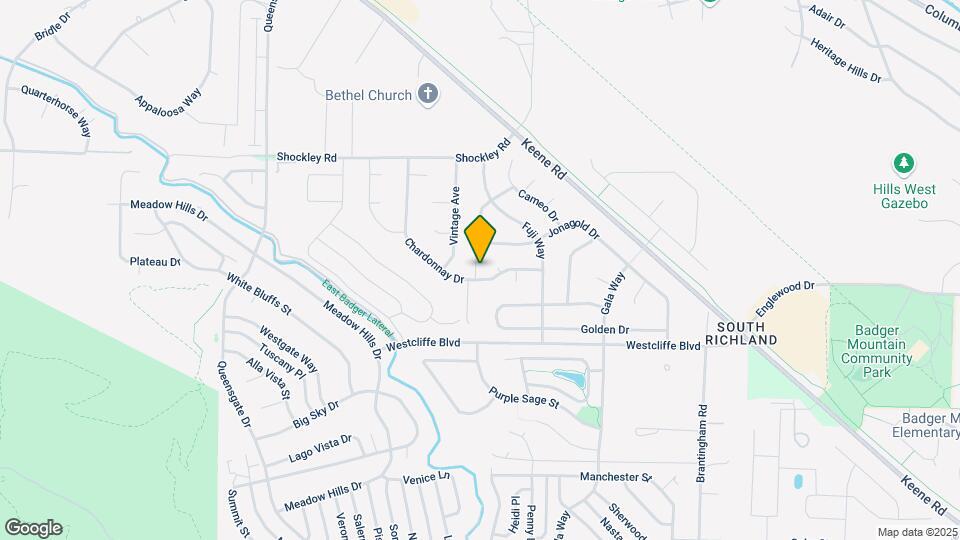 1458 Chardonnay Dr Map and Location Details