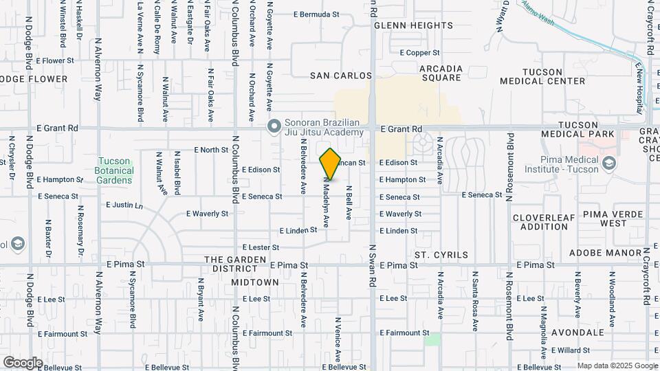 2118-2120 N Madelyn Ave Mapa y Detalles de la Ubicación