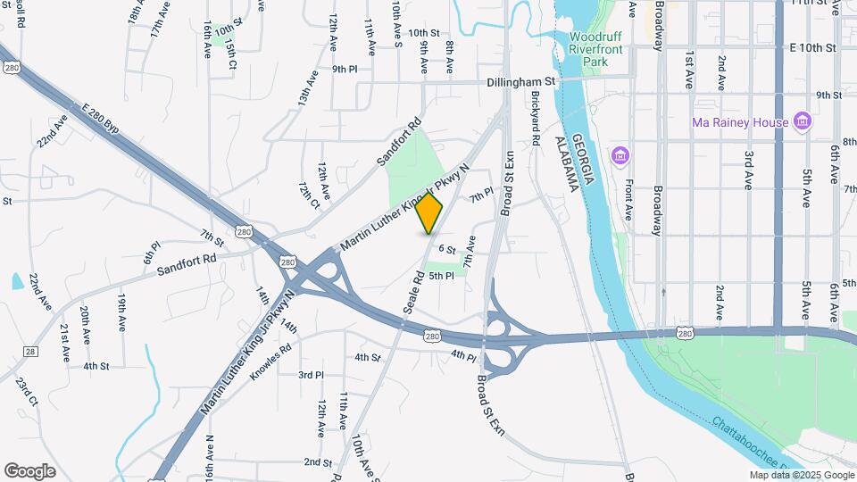 601 Seale Rd Map and Location Details
